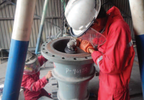 REFURBISHMENT OF ABSORBER CIRCULATION PUMPS AND IMPELLERS