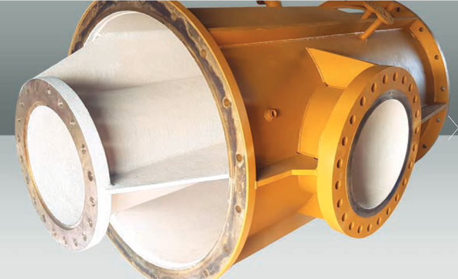 long term Protection for seawater Pump Discharge head